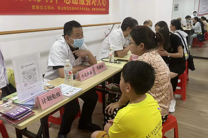 市妇幼保健院开展义诊进社区活动